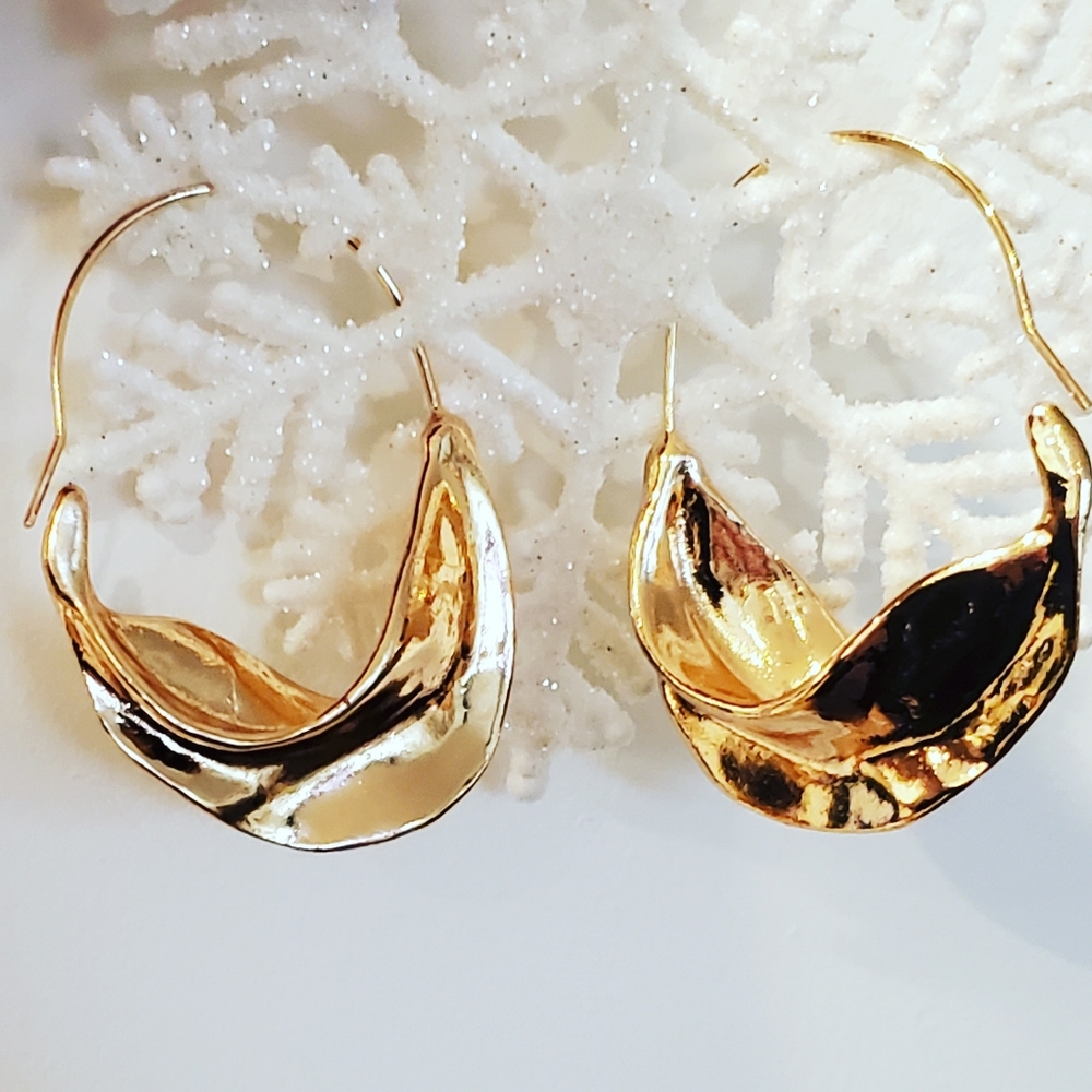 Hoop earrings